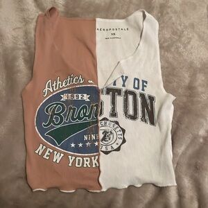 this is a tank top crop top. i love this tank so much and was super comfy!